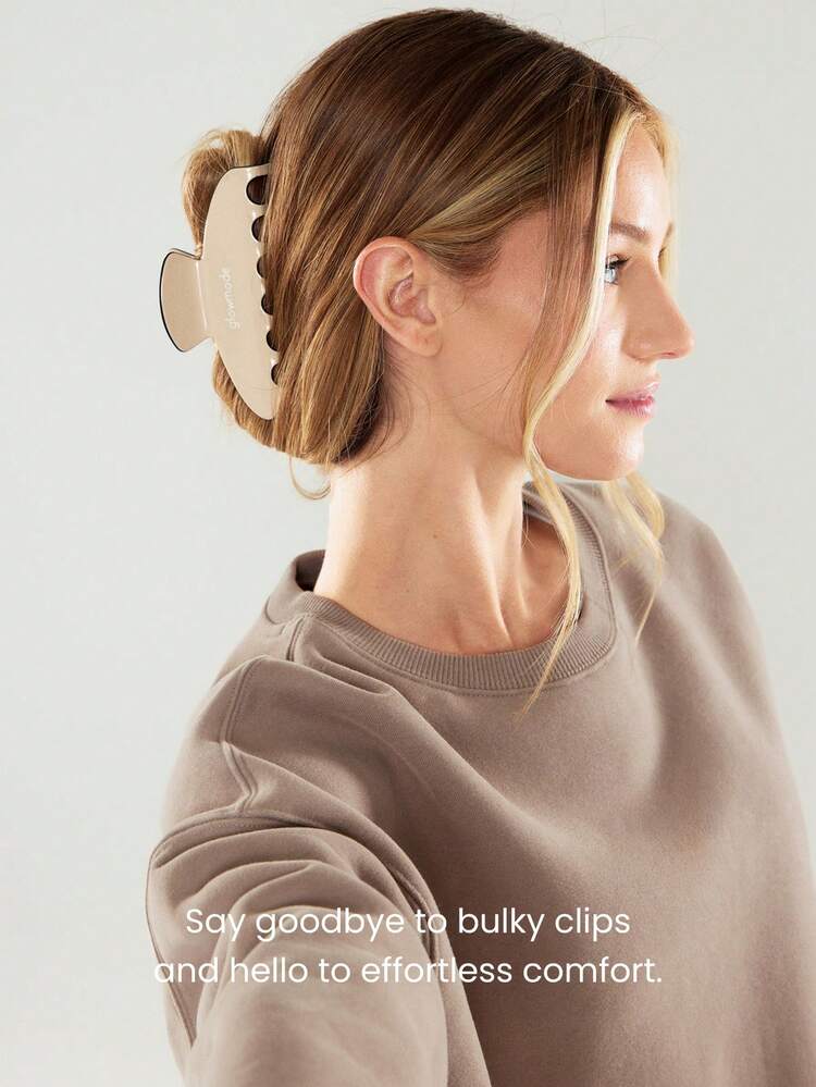 Flexi Claw Durable Strong Secure Stylish Claw Hair Clip Yoga Studio Gym Training Daily Active Wear