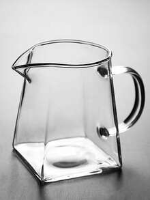 1pc Glass Coffee Pot, Pour Over Coffee Pot, Hand Brew Transparent Sharing Pot Coffee Maker, Household Large Capacity Tea Pot Water Kettle, Coffee Accessories Back To School - Coffee Pot - View 1