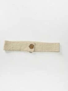 Franclia 新款秋冬法式个性高端简约设计女式开衫毛衣 - 杏色 - 查看 7