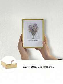 1pc Modern Gold Black Photo Frame Aluminium Picture Frames Thin 30x40cm 21x30cm 15x20cm For Living Room Home Decoration Interior - Multicolor - View 16