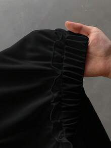 Firerie 大码女式情人节白色荷叶边下摆迷你裙、高腰百褶裙、性感芭蕾短裙、派对装、街头服饰、夏/秋季女式裙子、白色裙子、白色迷你裙。 - 黑色 - 查看 8