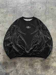 AXEPEAK Street Casual Hip Hop Short Loose Fit Men Pullover Hoodie,Fleece