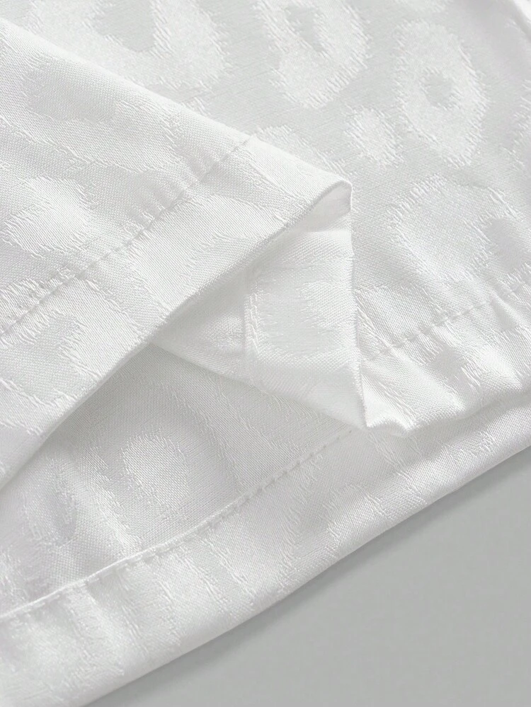 SHEIN Tween Girls Daily Wear Outfits Casual Basic 100% Elastic Waistband White Pants, Wide Leg Pants, Back To School Suitable For New Year, Daily, Celebration, Autumn & Winter Outfits For Easy Comfort, Autumn & Winter Layers For Girls, Stylish Girls