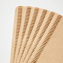 50/100/200pcs V-Shaped Coffee Filter Paper, Disposable Coffee Tea Filters For Pour Over And Drip Coffee Maker, High Quality Natural Wood Pulp, No Additives, Suitable For V01/V02 Filters, Perfect For Drip Coffee, Home And Travel Use - Multicolor - View 6