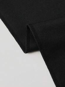 Sweetra Women's Casual Solid Color Wide Leg Pants Fall Cloth For Women - Black - View 6