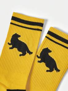HARRY POTTER X SHEIN Women Crew Socks - Multicolor - View 3