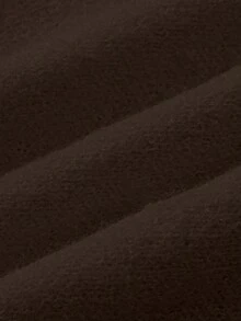 Franclia Nuevo suéter tipo cárdigan de mujer de diseño minimalista de alta gama personalizado francés para otoño/invierno - Café integral - Ver 7