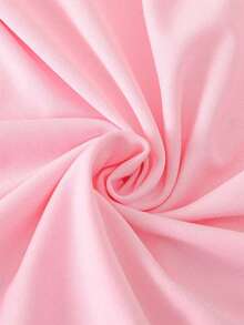 Sparklyn Teen Girl Pink Bowknot Camisole Dress + White Butterfly Knit Long Sleeve Shawl Cardigan, Chic & Fashionable, Suitable For Party, Daily Wear, Gathering - Pink - View 7