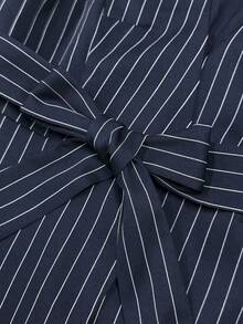 Airlisse Women's Striped Long Sleeve Top And Skirt Set, Casual Commuter Suit, Business Casual