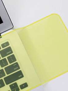 1片笔记本电脑薄膜键盘保护膜，硅胶防尘保护膜，适用于14英寸和15英寸笔记本电脑