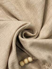 Elenzga Women's Beaded Wrap-Style Cinched Waist Shirt, Autumn/Winter Fall Cloth For Women