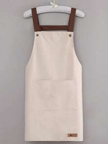1/2pcs Waterproof And Oil-Proof Cooking Apron With Pockets, Suitable For Men And Women - Multicolor - View 4