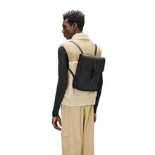 Rains Mini W3 Unisex Backpack Black 11L - Black - View 3