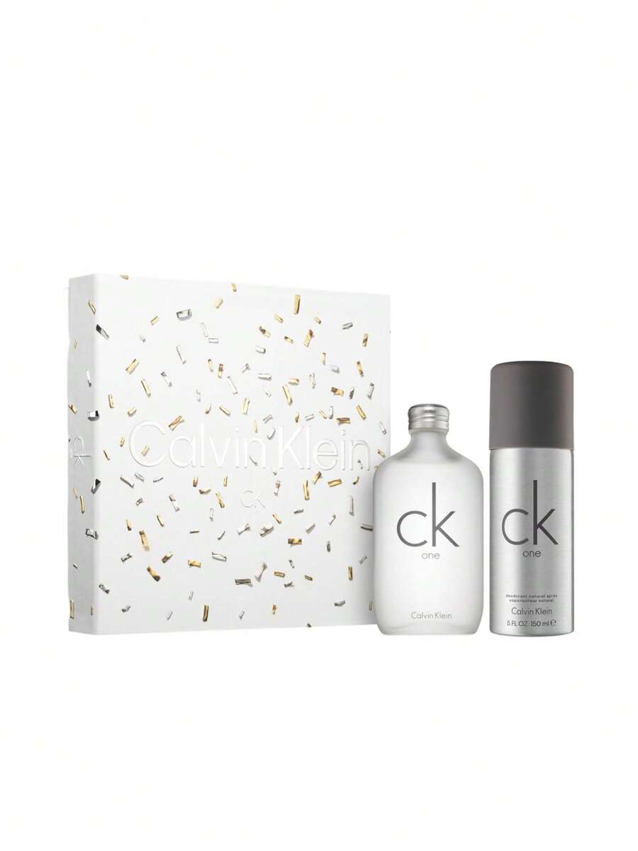 Calvin Klein CK One Eau De Toilette 100 Ml Gift Set - Gold - View 1