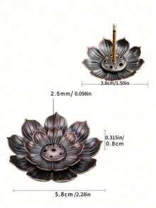 Hanging Incense Burner With Base, Aromatherapy Stick Incense Burner, Zen Indoor Home Wooden Ornaments (Without Incense) Gifts Birthday Graduation