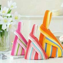 8pcs/400g High Quality Shiny Chenille Yarn Assortment, For Crochet, Knitting DIY Products (Bags, Hats, Decorations, Blankets), Handmade DIY Christmas Gifts, Soft & Plush Faux Fur Eyelash Yarn, With 3mm Crochet Hook (1pc=50g=90M=1.76oz*8pcs) - Multicolor - View 11