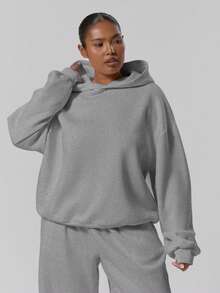 MUSERA 大码运动衫 - 淺灰色 - 查看 1