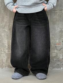 DAZY 男童保暖牛仔裤，冬季款