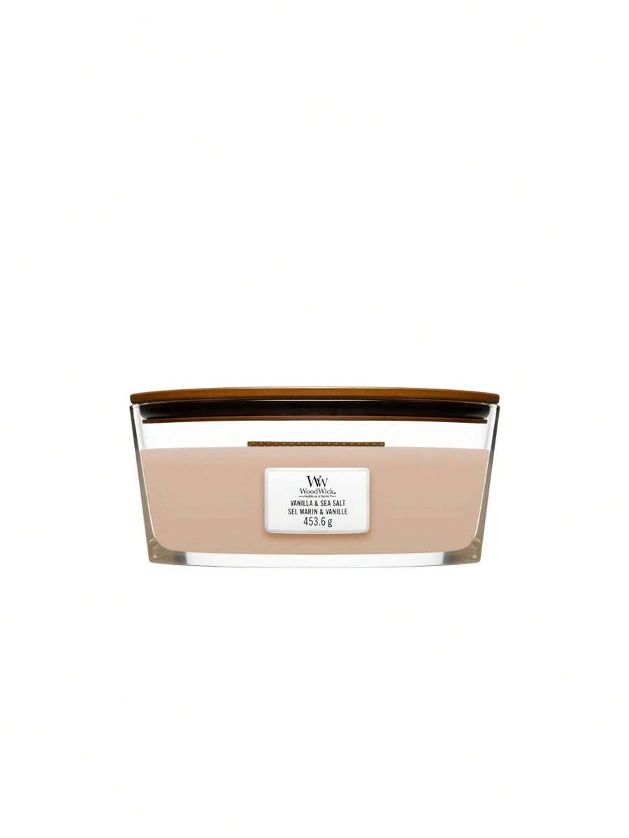 Vanilla & Sea Salt Ellipse Candle 453 g - Vanilj och havssalt - Visa 1