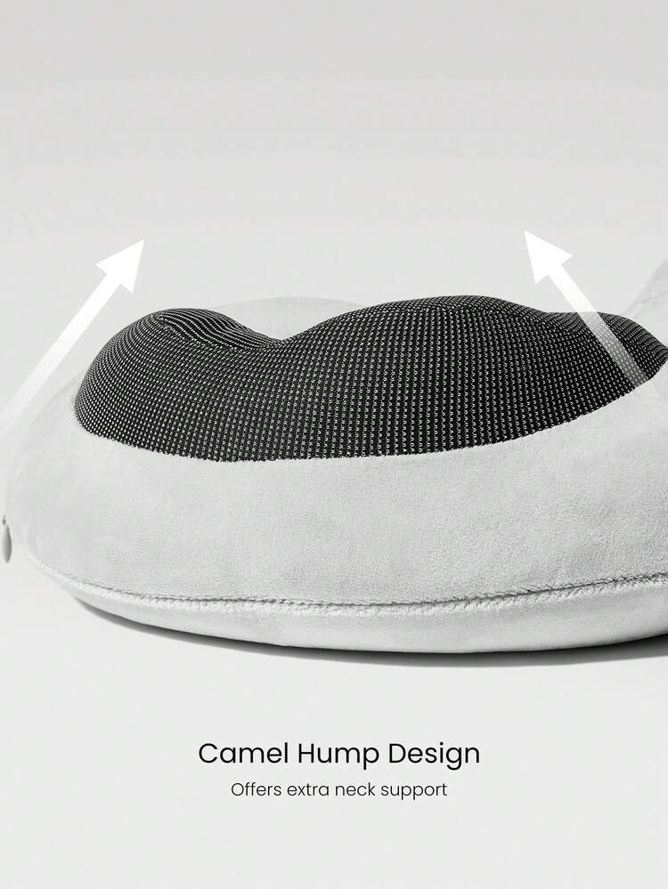 Oreiller de voyage gonflable en forme de U, doux et velouté, avec un soutien confortable, facile à ranger, réglable pour le cou. Idéal pour les voyages en avion, la conduite et l'usage quotidien.