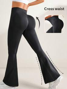 Dewbera Spodnie sportowe w jednolitym kolorze, w prostym stylu, do noszenia na co dzień