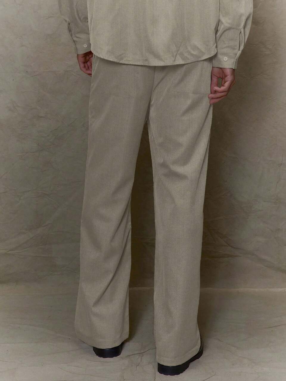 Lightweight Straight Leg Elasticated Drawstring Trousers SPRING Wardrobe