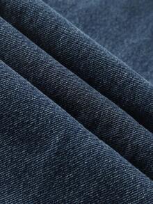 GlowEve 女式休闲无袖牛仔连体裤 - 藍色 - 查看 5