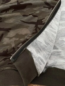 Sunspun Áo nỉ dáng rộng, cỡ lớn, màu đen và đỏ kẻ sọc, vai chéo, có lỗ xỏ dây, chất liệu ren. - Nhiều màu - Xem 8