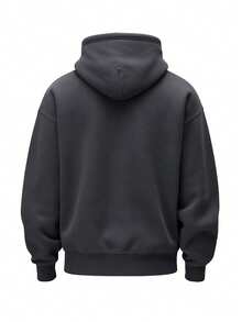 Men's Hoodie Grey - Grey - View 5