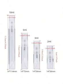 Portable Spray Bottle, Container, Spray Pump, Travel Bottle, 6/12 Pieces - Clear - View 15