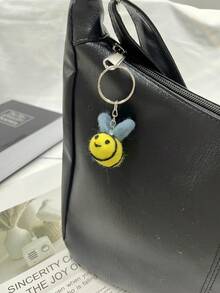 Zazumi Aesthetic Animal Keychain, Key Ring For Keys & Bag Charm Accessory, Creative Small Gift Idea(Non-Plush Stuffing) - Multicolor - View 7
