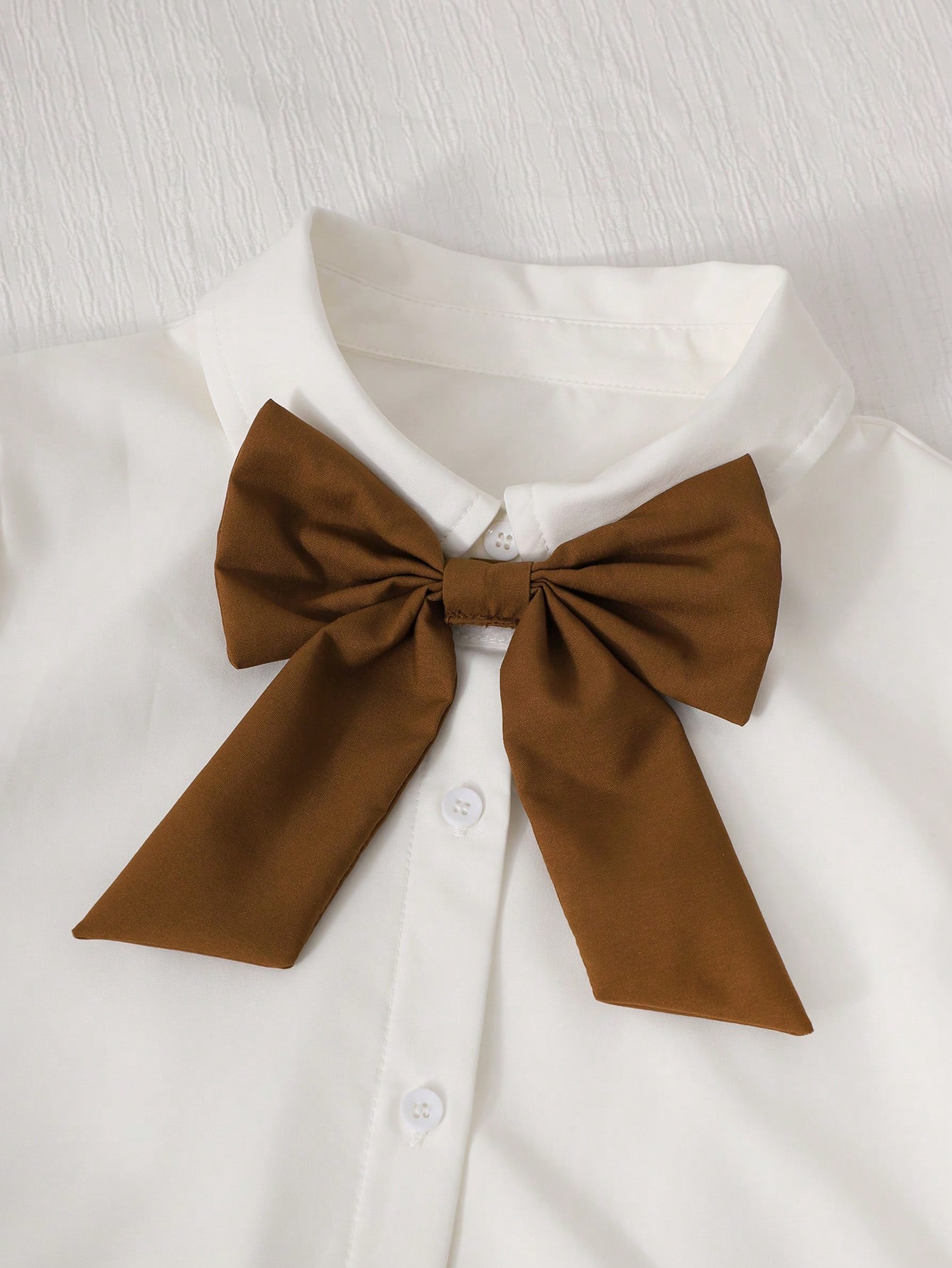 SHEIN مجموعة من قطعتين للبنات تتكون من ملابس علوية...