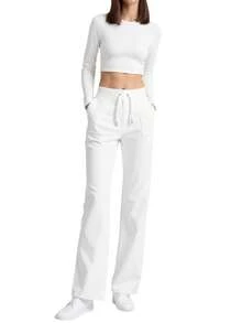 Women's Pants White - White - View 3