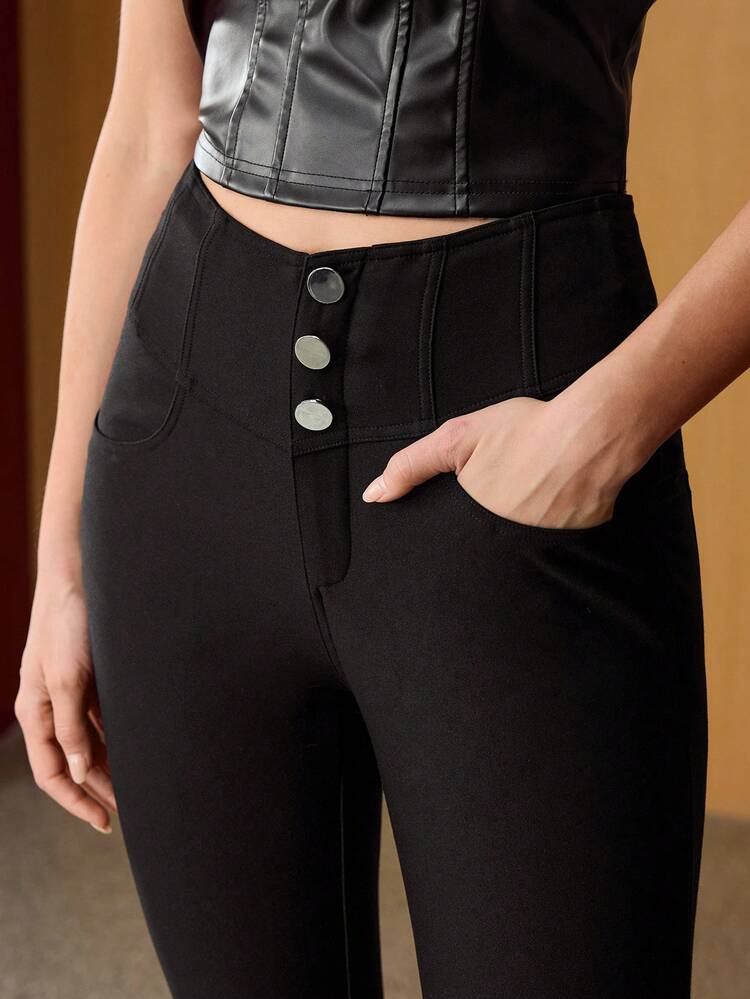 CALÇA SKINNY ELEGANTE PARA MULHERES EXECUTIVAS