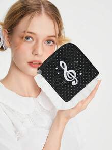 ROMWE Anime Bolsas de maquillaje - Negro - Ver 6