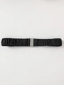 SHEIN Tween Girl Casual Fashionable Quilted Fabric Padded Coat With Drawstring Waist, Hooded Design And Furry Collar, Loose And Comfortable, Suitable For Autumn/Winter Daily, Commuting, Outdoor, Party And Photo Shooting - Black - View 7