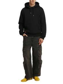 Superdry Essentials Men's Hoodie Black - Black - View 3