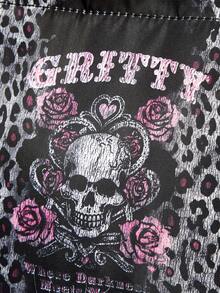 ROMWE Goth 1pc Leopard Print Fashionable Large Capacity Lunch Box Bag