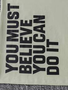3 件套男童休闲字母印花多色组合圆领长袖 T 恤，适合秋季单独穿着或冬季与夹克搭配，时尚 - 彩色 - 查看 5