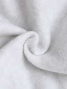 Teen GirlCasual Leopard Print Thermal Lined Beanie Hat, Suitable For School And Daily Wear Hoodies - Light Grey - View 8