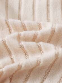 SHEIN 3 件套女婴罗纹高领毛衣套装，秋冬实用组合装，家居服 - 彩色 - 查看 4