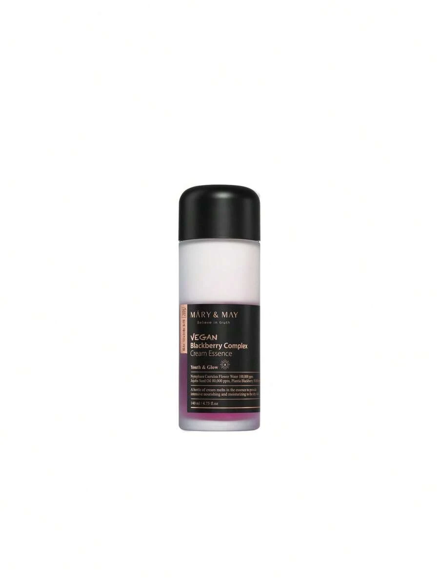 Mary&May Vegan Complex Cream Essence 30 Ml – Face Essence, Anti-Aging, For Dry Skin, Blackberry, Milky White, Blackberry Extract, Suitable For Morning Skincare Routine - Multicolor - View 1