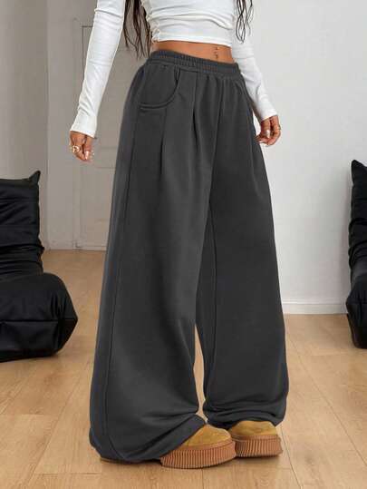 Coolane 女式秋季街头时尚休闲复古灯芯绒纹理长裤