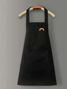 1/2pcs Waterproof And Oil-Proof Cooking Apron With Pockets, Suitable For Men And Women - Multicolor - View 7