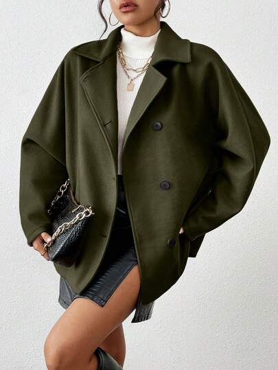 Glamine 女士宽松蝙蝠袖休闲外套，秋冬款