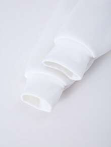 SHEIN 两件套女童保暖内衬樱桃印花圆领卫衣和撞色蝴蝶结长裤，甜美、休闲、学院风，适合外出、返校、度假，可搭配外套、马甲、夹克。 - 白色 - 查看 6