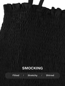 Franclia 2件套女士休闲白色衬衫和黑色连体裤套装 - 黑與白 - 查看 8