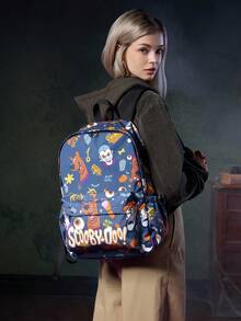 SCOOBY-DOO X SHEIN Women Backpack - dark blue - View 8
