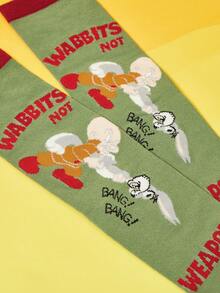 LOONEY TUNES X SHEIN Women Crew Socks - Multicolor - View 3