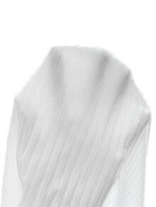 Manfinity Mode Men Simple Solid Color Plain V-Neck Short Sleeve T-Shirt - White - View 6